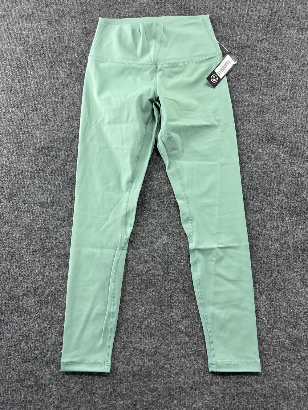 Savvi Leggings Womens Medium Green High Rise Cropped Yoga Athletic Stretch Pants